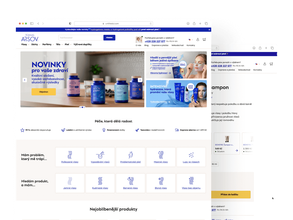 Portfolio - Redesign portálu